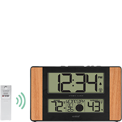 La Crosse Wood Atomic Clock
