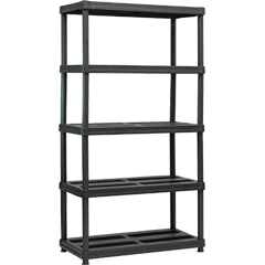 Storagewares 5 Tier Resin Shelf