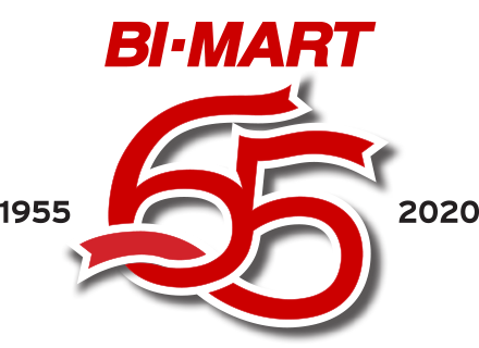 Bi-Mart, celebrating 65 years from 1955 through 2020