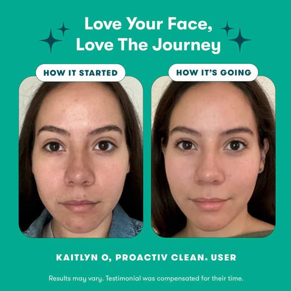 Proactiv Clean 3-Piece System | 90 Day Acne Treatment Kit