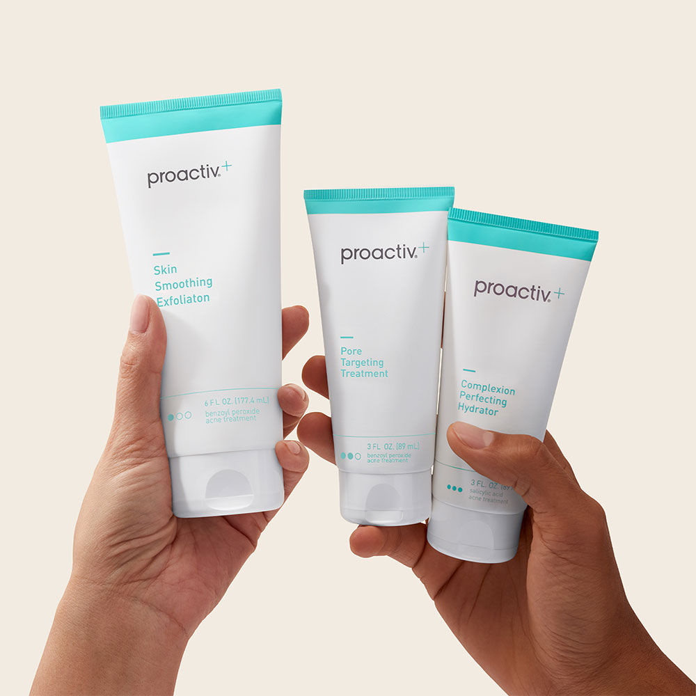 Proactiv+ 3-Step System | 90 Day Acne Treatment Kit