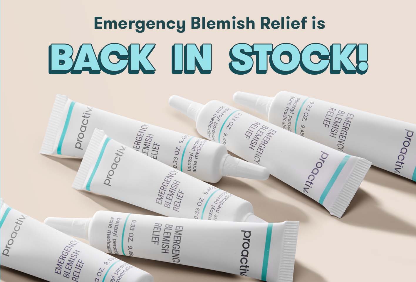 Emergency Blemish Relief is Back in Stock!