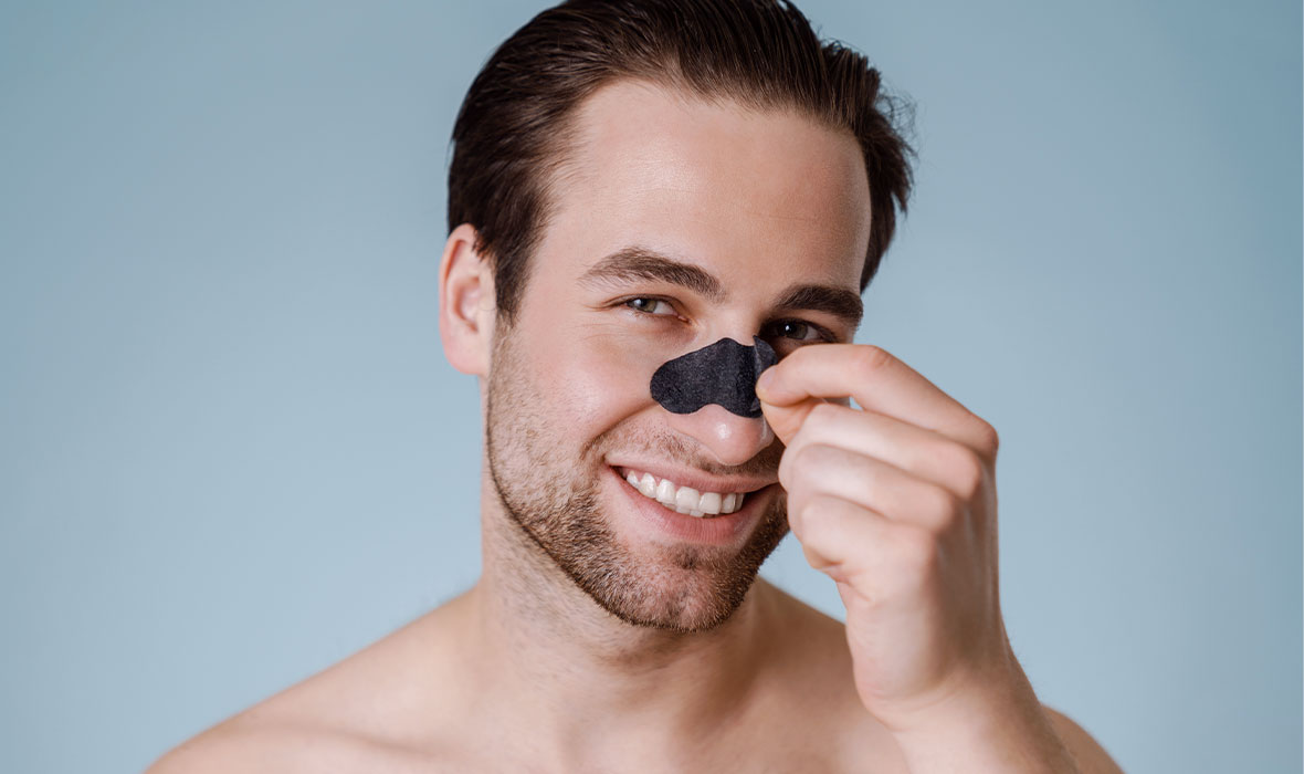 blackheads on face men