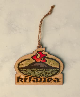 Kilauea Petro - Maplewood Ornament