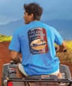 Pearl Harbor Vintage - Blue Hawaii Dyed Short Sleeve Crewneck T-Shirt