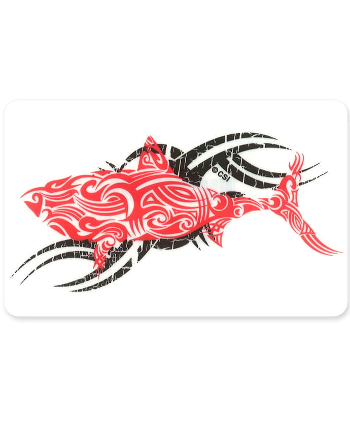 Red Shark - Sticker