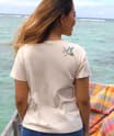 Stranded Mokihana - Coconut Dyed Short Sleeve Scoop Neck T-Shirt