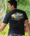 Koolina Lagoon Sunset - Black Short Sleeve Crewneck T-Shirt