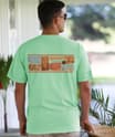 Rustic Hawaiian Band - Key Lime Dyed Short Sleeve Crewneck T-Shirt