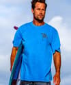 Ehukai Manta - Blue Hawaii Dyed Short Sleeve Crewneck T-Shirt