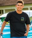 Kilauea Island Style - Black Short Sleeve Crewneck T-Shirt