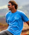 Maui Brewing Co New Big Swell - Blue Hawaii Dyed Short Sleeve Crewneck T-Shirt