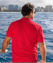 Live Free - Cherry Dyed Short Sleeve Oceanfront Polo Shirt
