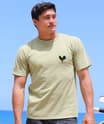 Chicken Scratch - Hemp Dyed Short Sleeve Crewneck T-Shirt