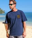 Hookers Bait Shop - Navy Short Sleeve Crewneck T-Shirt