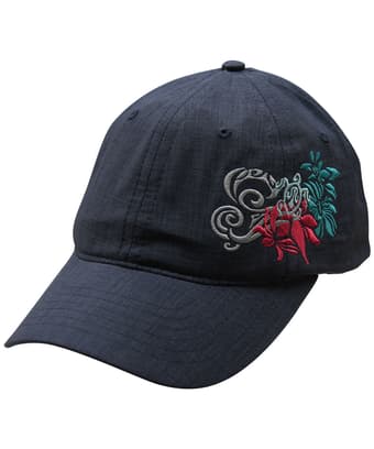 Tribal Pua Honu - Navy Polyester Hat