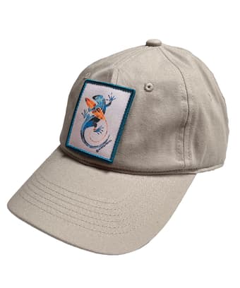 Gecko Watercolor - Stone Twill Hat