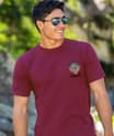 Aumakua Circle - Wine Dyed Short Sleeve Crewneck T-Shirt