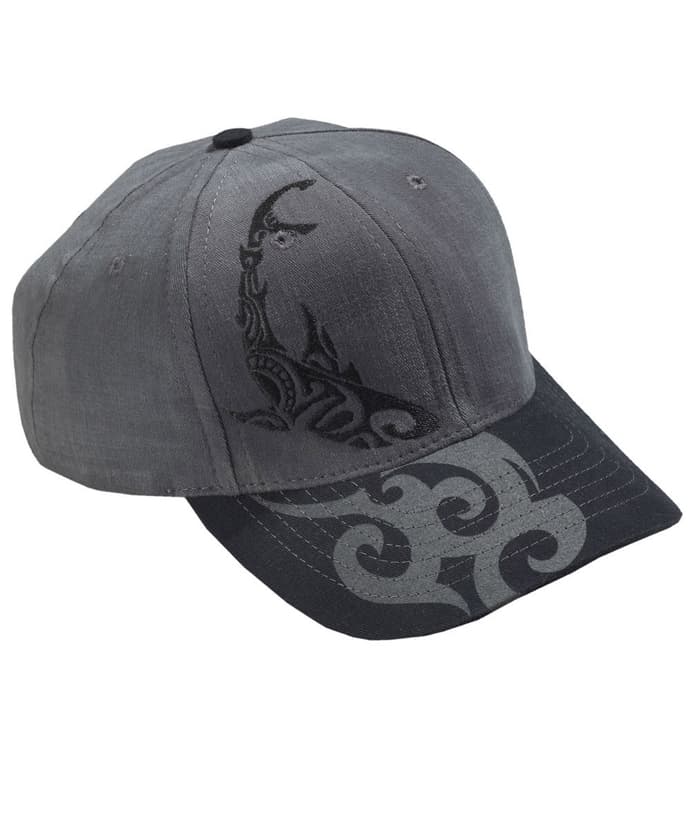 Circling Sharks - Graphite Twill Hat