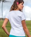 Ocean Grace - White Short Sleeve Crewneck T-Shirt