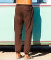 Chocolate Dyed Canton Pants