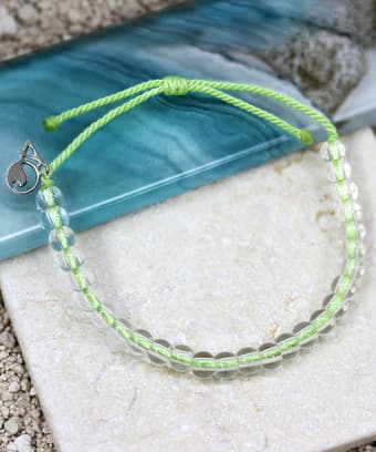 4Ocean Sea Turtle - Lime Bracelet