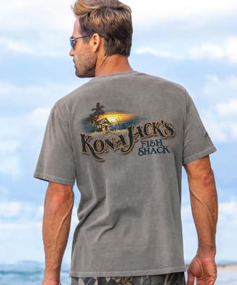 Kj Shack - Crater Dyed® Short Sleeve Crewneck T-Shirt