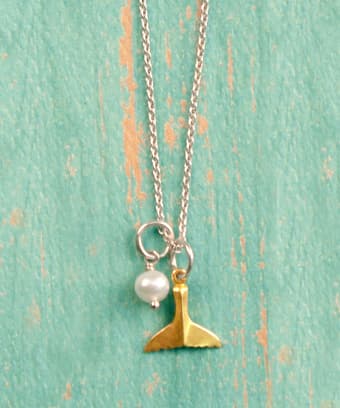 Wyland® Ocean Treasures Whale Tail - Necklace