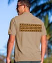 Tribe Band - Kona Coffee Dyed Short Sleeve Pique' Polo Shirt