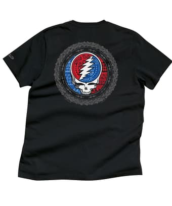 Grateful Dead Tribal Circle - Black Short Sleeve Pima T-Shirt