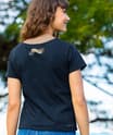 American Grown - Navy Short Sleeve Scoop Neck T-Shirt