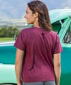 OMG Wine - Wine Dyed Short Sleeve Scoop Neck T-Shirt