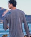 Manta Band - Crater Dyed® Long Sleeve Crewneck T-Shirt