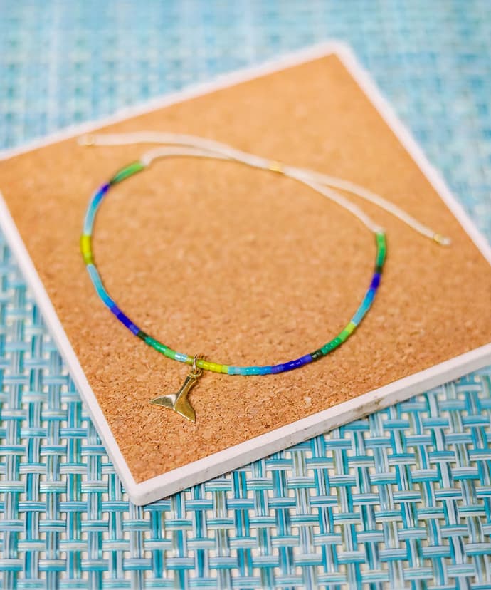 Whale friendship bracelet sale