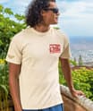 Rock Of The Family - Coconut Dyed Short Sleeve Crewneck T-Shirt