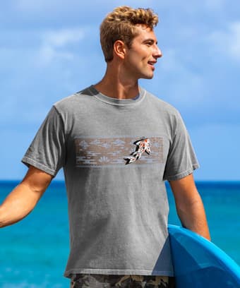 Koi Band - Crater Dyed® Short Sleeve Crewneck T-Shirt
