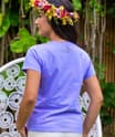 Pararaiha - Lavender Dyed Short Sleeve Crewneck T-Shirt