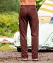 Chocolate Dyed Twill Pants