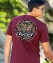 Aumakua Circle - Wine Dyed Short Sleeve Crewneck T-Shirt