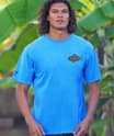 The Hunt - Blue Hawaii Dyed Short Sleeve Crewneck T-Shirt
