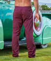 Wine Dyed Twill Pants