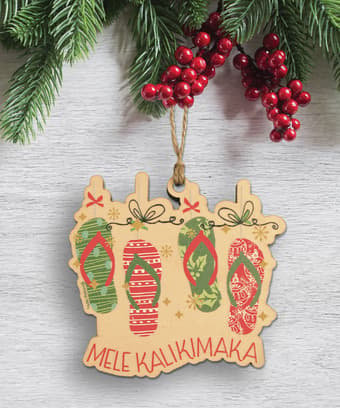 Slipper Ornaments - Maplewood Ornament