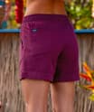 Wine Dyed Shoreline Twill Shorts