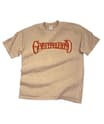 Grateful Dead Surfs Up - Kona Coffee Dyed Short Sleeve Crewneck T-Shirt