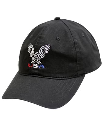 Tribal Eagle - Black Twill Hat