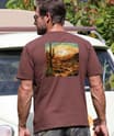 Desert Dream - Chocolate Dyed Short Sleeve Crewneck T-Shirt