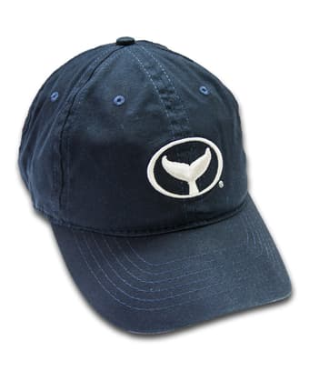 Wyland&amp;reg; Logo - Navy Fitted Twill Hat