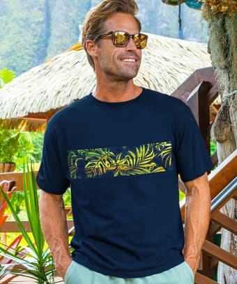 Island Trials Band - Navy Short Sleeve Crewneck T-Shirt