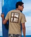 Duke Kahanamoku Father Of Surfing - Kona Coffee Dyed Short Sleeve Crewneck T-Shirt