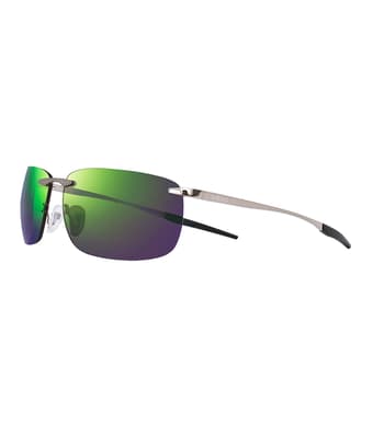 Revo Descend Z - Shiny Gunmetal/Evergreen Sunglasses